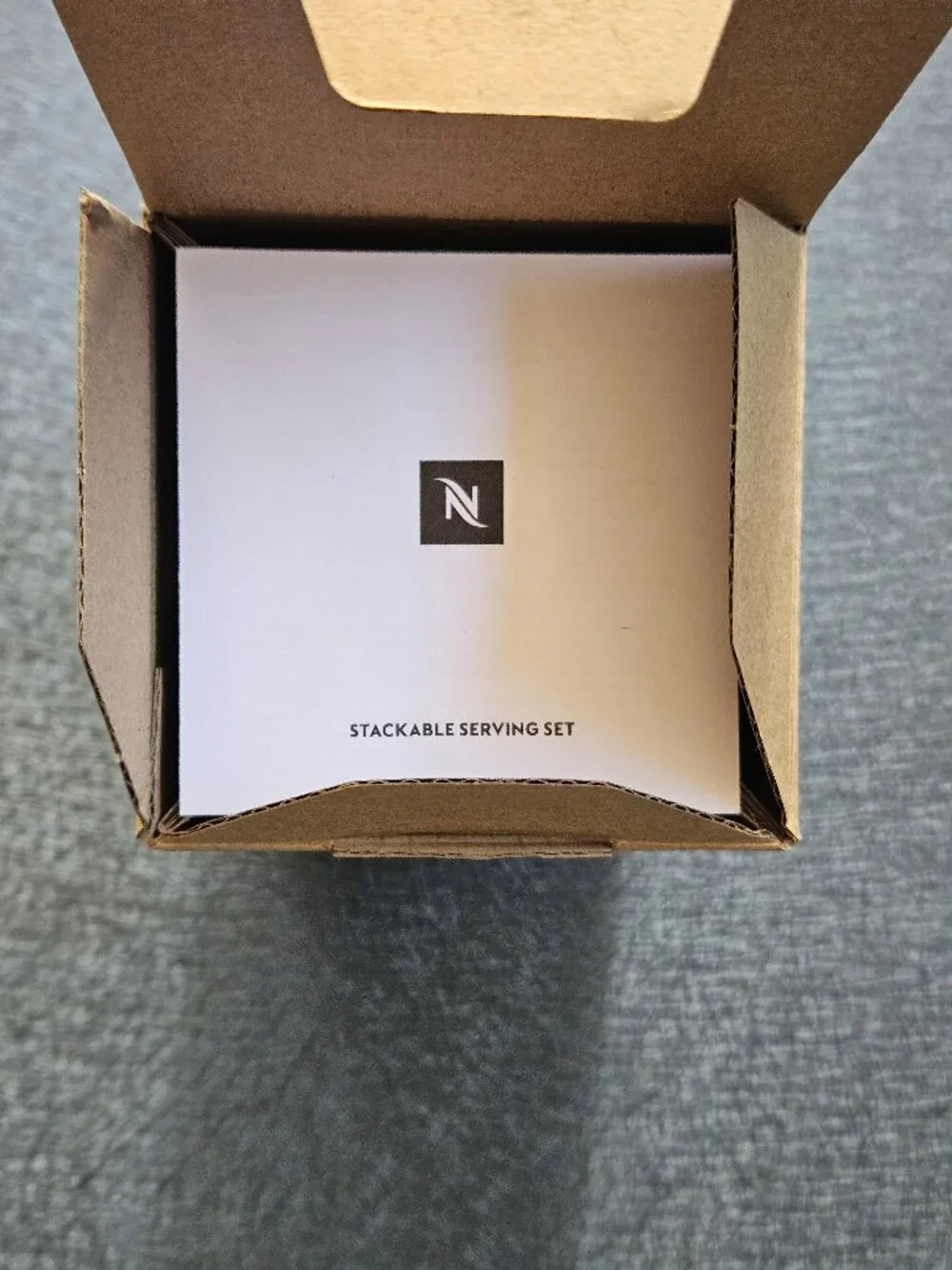 Nespresso Stackable Serving Set - Cream & Sugar